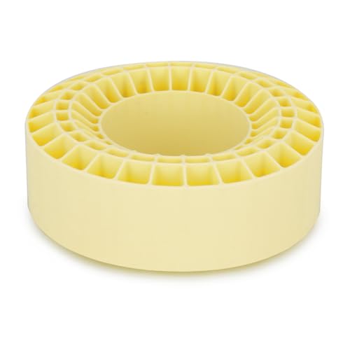 Silicone Rubber Insert Foam for 132-134mm (5.25" OD) 2.2" Tires (Yellow 2pcs) - color: Yellow 2pcs