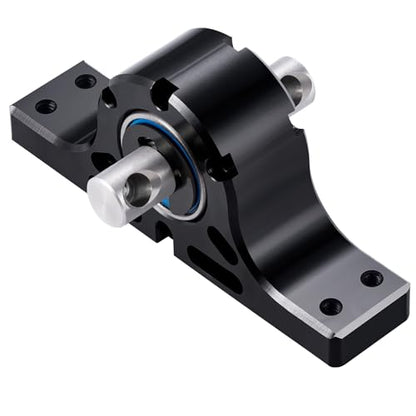 RCHUBAM RC Extend Driveshaft Axle Connector Aluminum Splitter Bridge Connector Replacement Parts for 1/14 Tamiya Trailer Tractor Truck RC Crawler Car