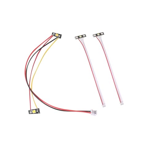 RC Front Rear Lamp Group Compatible with LDRC LD1802 1/18 RC Car Spare Parts Upgrade Accessories RC Car Front and Rear Light RC Accessory Lighting System