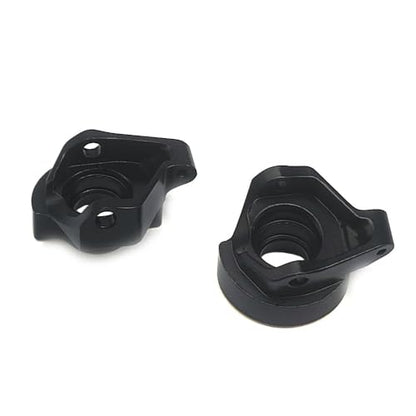 Hobby Tungsten Steel & Brass Steering Knuckle RC Axle Counterweights for Axial SCX30 1/30 RC Crawler Upgrade Accessories (Black Gold)