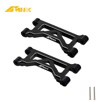 Alum Rear Upper Suspension a Arm for 1/16 Mini Maxx 4WD RTR RC Car Truck-107154-1 Upgrades Part Black - color: Black