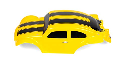 SummitLink Custom Body Yellow Bumblebee Style Compatible for 1/10 Scale RC Car or Truck (Truck not Included) STB-BEE-01