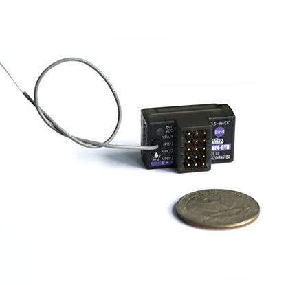 Flysky INr4 Gyro Receiver 4 Channels, for Flysky NB4, NB4+, Noble Lite, Noble Pro Radio Transmitter AFHDS 3