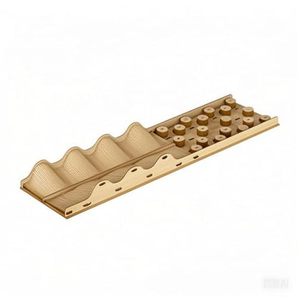 Rc Crawler Course Obstacles,Rc Car Ramp,Toy Ramps for RC Crawer Car 1/18 1/24 TRX4M SCX24 FCX24 (D)