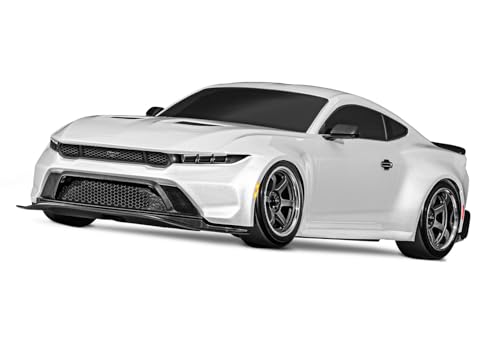 Traxxas 1/10 Scale 4-Tec Drift Car with Ford Mustang (White) - color: White