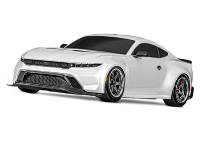 Traxxas 1/10 Scale 4-Tec Drift Car with Ford Mustang (White) - color: White