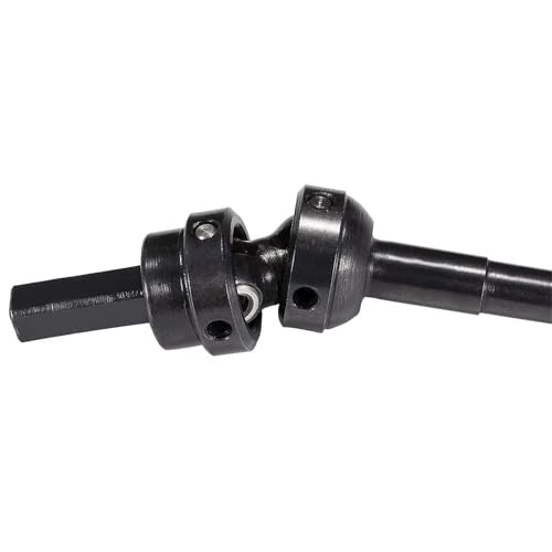 RC Car Transmission Shaft for SCX10 III for AR45P Offset Portal Axle 1/10 Steel Constant Velocity Driveshift 3-Joint CVD with Bearing Drive Shaft Upgrade RC Car Crawler Parts