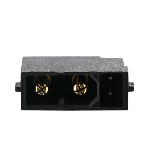 ELFCULB 5pcs Amass XT30(2+2) PB Male Connectors, Gold Plated for RC UAV Robots (Black) - color: 5pcs XT30(2+2)PB Male