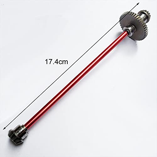 harayaa Central Drive Shaft Metal Upgrades Parts Differential Mechanism Central Axis Transmission Shaft Assembly Easy Installation for RC Car Replacement, 1:14 Shaft - color: 1:14 Shaft