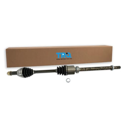 TRQ Front Right CV Axle Assembly Compatible with 2014-2018 Nissan Altima 2.5L 2013 Altima Sedan 2.5L - style: CSA70371