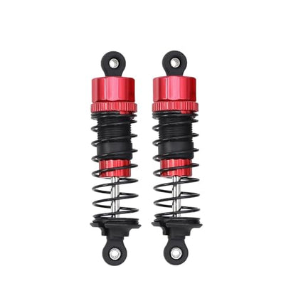 RC Car Accessories For MJX For Hyper For Go 1/14 14210 14209 14510B 14500B Metal Shock Absorbers Front Rear Hydraulic Shock Absorbers RC Car Stock Space Parts(14510B-14210 142091) - size: 14510B-14210 142091