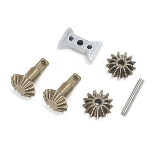for Traxxas for Slash 4x4 for Stampede for Rustler for Hoss HQ727 Gears 6882X Metal Differential Gear Set Output Gears RC Car Repair Kit
