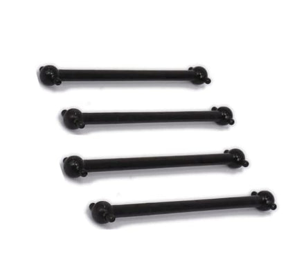 Steel Metal RC Car Drive Shaft Dogbone Overall Length 63mm for 1/10 RC Hobby Model Car hsp Wltoy Redcat 4PCS/Set - size: 63mm