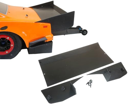 AJCMods Upgrade High Downforce Rear Wing for Associated DR10 1/10 NPRC Drag Car
