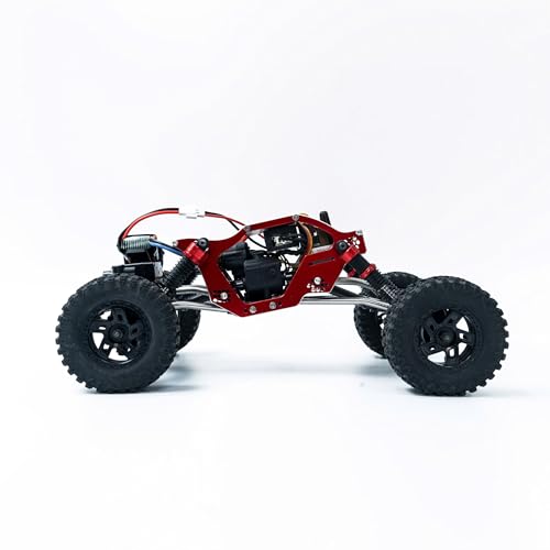 furitek FX118 Fury Wagon XCompetition Upgrade Kit Scale 1/18 RC Crawler RTR - Remote Control Car, RC Crawlers with High-End Upgrades Ready to Install for Adults - color: Red (Tt-0023)