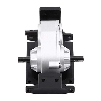 Metal Gearbox Transfer Case With Mount for SCX10 / D90 1/10 RC Crawler Car