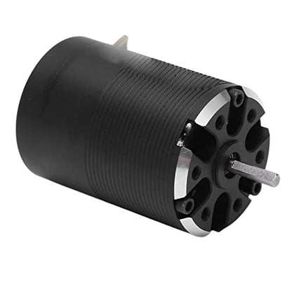 RC Brushless Motor 2300KV High Performance Sensored Brushless Motor for 1/10 RC Cars Black Aluminium 1 Unit