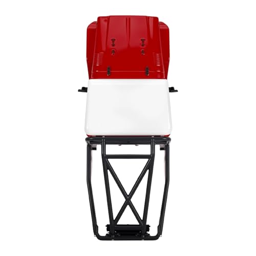 INJORA IR40-24 Half Truck Hard Body with Cage for 1/24 SCX24 Upgrade(Red)