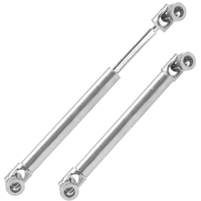 2Pcs Vgoohobby 2mm 3mm 4mm Metal RC Drive Shaft CVD Driveshaft Compatible with WLtoys Axial MN Model WPL Tamiya 1/24 1/18 1/16 1/14 1/12 RC Military Crawler Car Tractor Truck (75-105mm 4-4) - color: 75-105mm 4-4