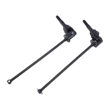 Naroote 1 Pair Steel RC Car CVD Drive Shaft, Wheel Stub Axle, Front Dogbones Adapter with Precise Fit, Ideal for FS 1/10 RC Buggies