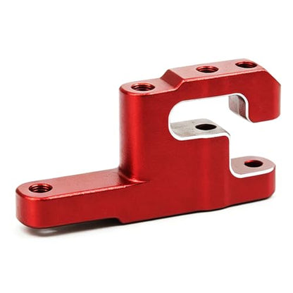 Aluminum Servo Steering Link Set for ARRMA Mini Kraton 3S 1/16 RC Car Upgrade Parts, Blue and Red (Red Steering Set) - color: Red Steering Set