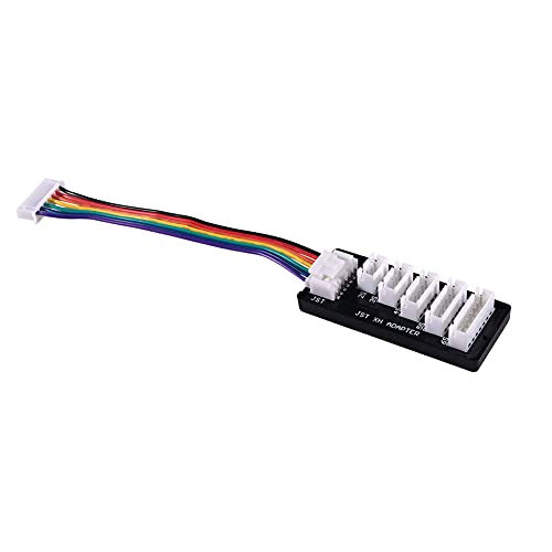 RC Product JST-XH-2-6S Lipo Battery Charge Balance Board, JST XH Board Balance Expansion Charger Adapter gor RC 6S LiPo Battery Charge (4pcs) - color: 4pcs