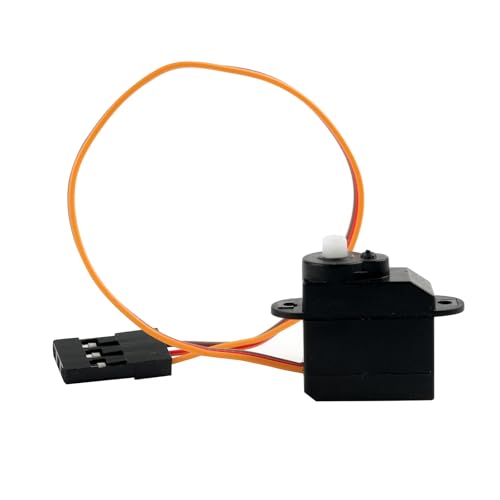 Micro 2.1g Servo DM-S0020 Super Mini Digital Servo 2g Ultra-Lightweight Coreless Servo for RC Hobby Helicopter (Pack of 4)