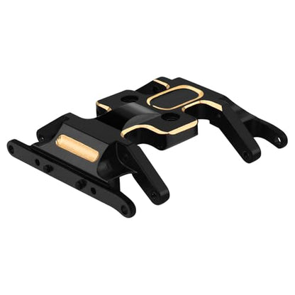 Brass Skid Plate Counterweight Center Gearbox Mount for 1/24 RC Crawler Car Axial SCX24 Gladiator Bronco C10 JLU Deadbolt Upgrades Parts,12g