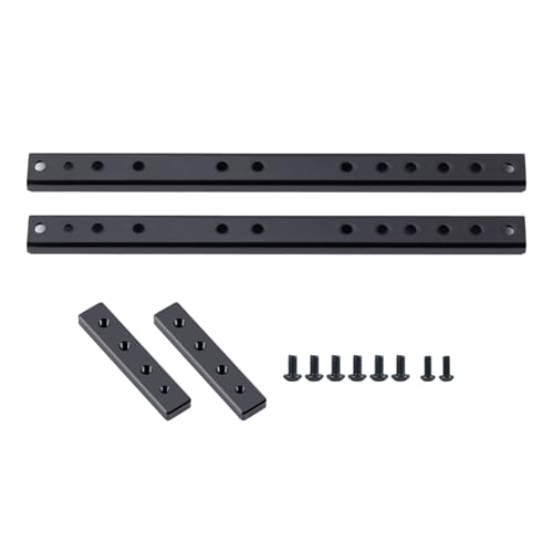 Axial Steel Chassis Frame Rails 6X6 for SCX10 90046 90047 1/10 RC Crawler Car Parts