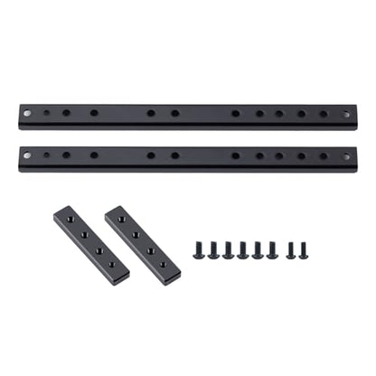 Axial Steel Chassis Frame Rails 6X6 for SCX10 90046 90047 1/10 RC Crawler Car Parts