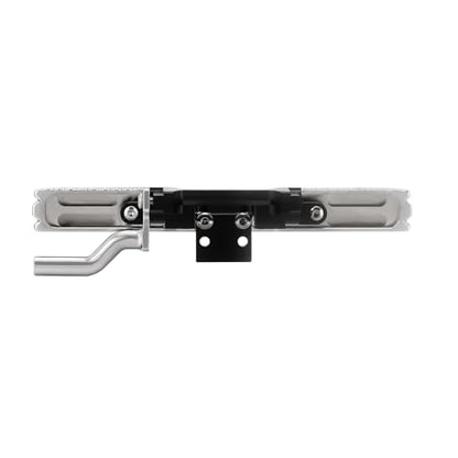 INJORA CNC Aluminum Bumper with Dual Exhaust for 1/18 TRX4M High Trail F150 - size: Front&Rear