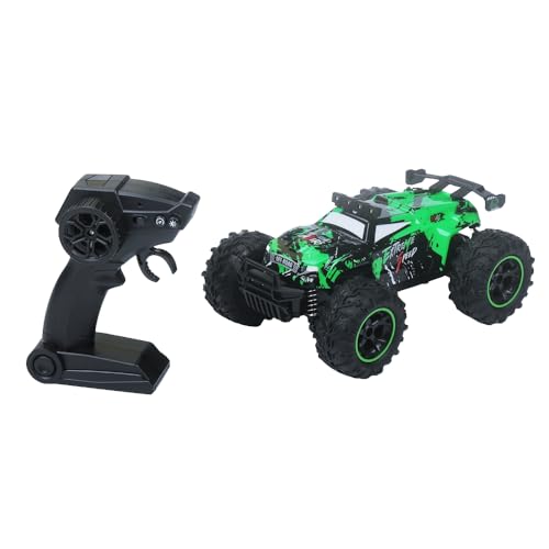 High Speed Xtreme RC Crusher 4WD Monster Truck – 2.4GHz Off-Road Remote Control Car with Lights, Suspension & Large All-Terrain Tires, Up to 8 MPH High-Speed RC Truck for Kids Ages 5+
