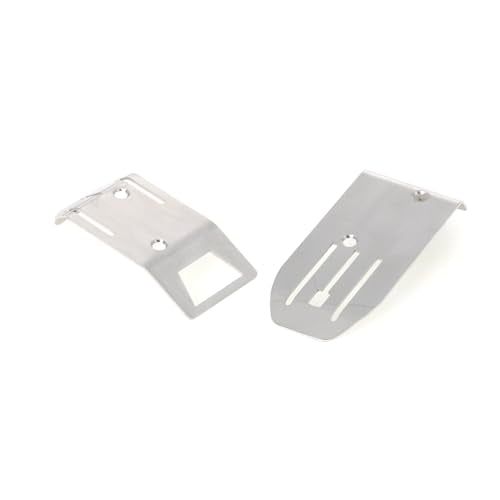 LCX Racing 1/14 RC Crawler Car Stainless Steel Chassis Guard Skid Plate Guard for Arrma 1/14 Truck Typhon Grom ARA2106, Upgrades Parts Accessories