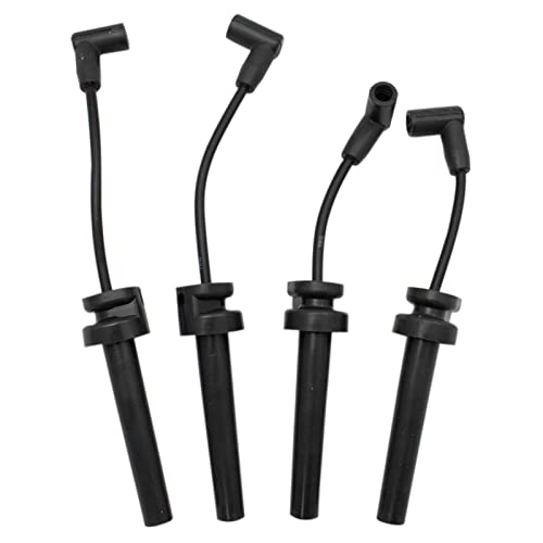 TRQ Ignition Engine Spark Plug Wire Kit Set Direct fit for Jeep Wrangler Liberty 2.4L