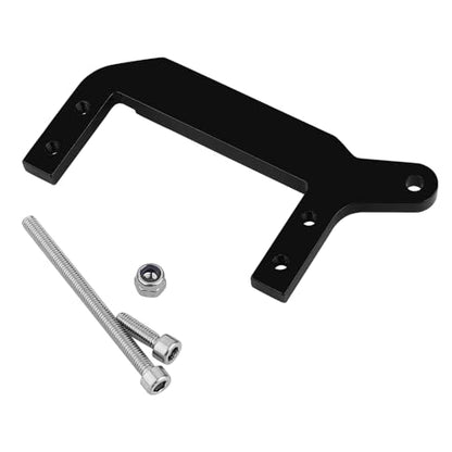 TRX4 CNC Servo Mount Brackets Stand,Axle SOA Mount 4-Link Suspension for TRX-4 1/10 RC Crawler Metal Upgrades (Black)-65151633 - color: Black