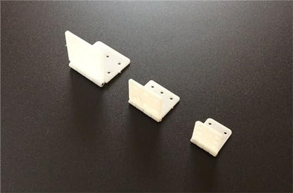 Nylon Hinge, 20 Remote Control Aircraft Hinges, Suitable for Fixing Nylon Small Hinges (3 Sizes) for RC Aircraft Model Aircraft Parts.skrnrhrery (Small Hinge)