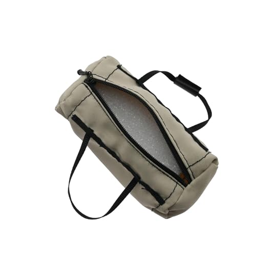 3 Pieces RC Car High Simulation Luggage Bags Accessoires Decoration Model Car Travel Bags for 1:10 RC Crawler Car Spare Parts, Gray
