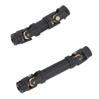 RC Drive Shaft Replacement Adjustable Metal Front Rear CVD Driveshaft 1/18 RC Crawler Wheel Shaft Set