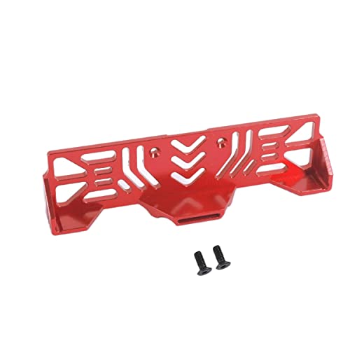 Aluminum Alloy Battery Tray Mount for Axial SCX10 III AXI03007 1/10 RC Crawler Upgrade Parts (Red) - color: Red