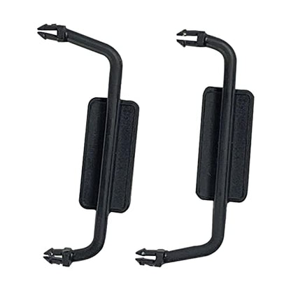 Generic Metal Trailer Upgrade Kit for 1/12 Scale RC Crawler Car, Rearview Mirror