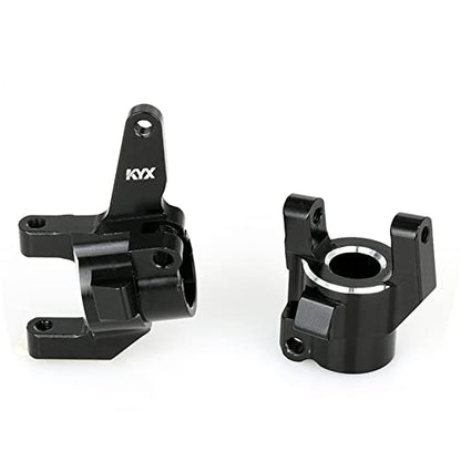 KYX Racing CNC Machined Aluminum C Hubs Set Upgrades Parts Accessories for 1/10 RC Crawler Car Axial SCX10 III Early Bronco