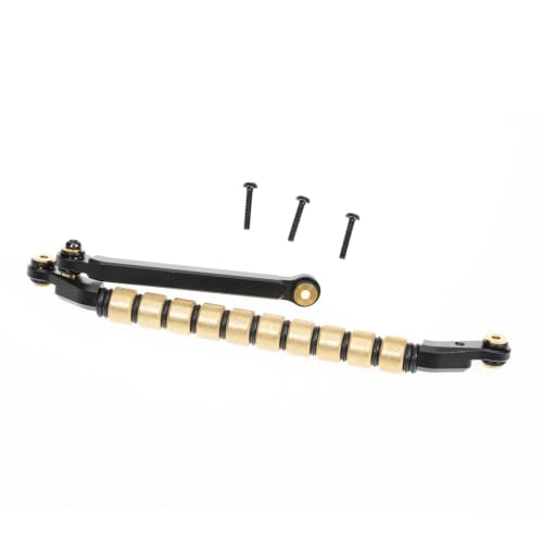 RampCrab Copper Sleeve Bearing Steering Link for SCX24 & AX24 +8mm axle on Each Side - color: 1 Set, size: +8mm length