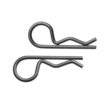 HobbyPark RC 0-14mm Hole Puncher Reamer Black & 0.7mm Rod Universal RC Car Body Clips with Pull Tabs