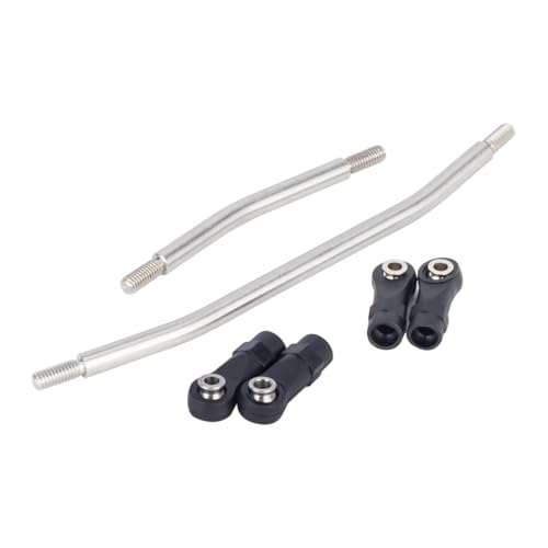 10pcs Stainless Steel Link Rod Linkage 324mm Wheelbase for 1/10 Scale TRX4 RC Crawler Car Upgrade Parts