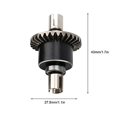 RC Car Differencial Gear, Metal 1/14 RC Car Differential Assembly Kits Accessory Compatible with 144001
