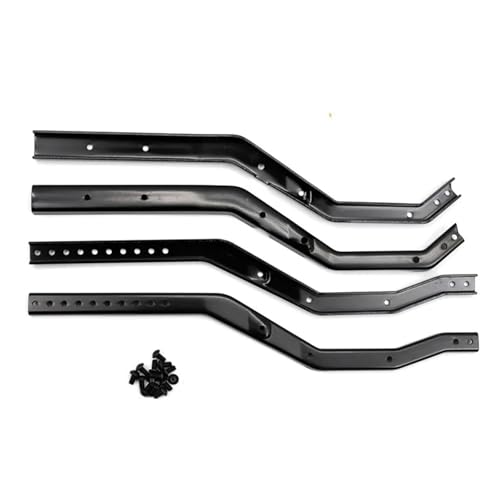 RC Car Models Parts for Axial for SCX10 for Gladiator for Wrangler 1/10 Wheelbase Adjustable Metal Chassis Frame Rail Set RC Crawler Upgrade Parts