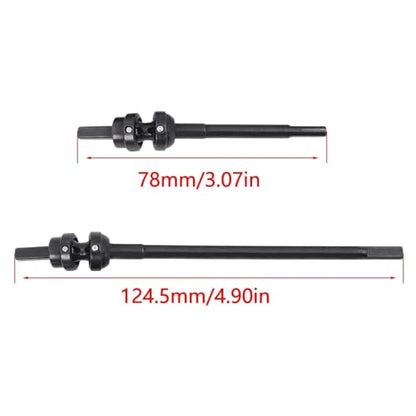 RC Car Transmission Shaft For Axial 1/10 For Capra 1.9 For UTB Front Drive Shaft CVD Three Joint Shaft 52 Degree Steering Buggy RC Crawler Upgrades Car Accessories