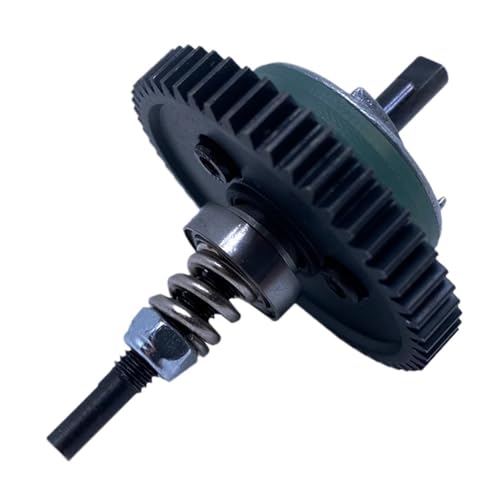 COMODO 1/10 RC Car 54T Spur Gear Set with Slipper Clutch & Friction Device – Replacement Drivetrain Part Compatible with 4X4 HQ727 Models