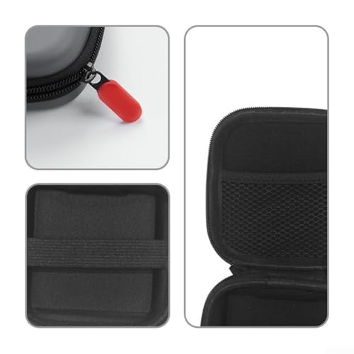 Hard Carrying Case for Anbernic RG Slide Retro Gaming Console Travel Storage Holder Protective Cover Flannel Material Compact Portable Game Accessories Organizer