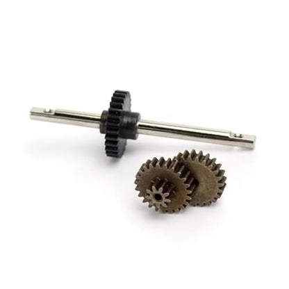 RC Parts Compatible with MN168 for MN82 for MN78 1/12 RC Car Upgrade Parts Replacement Accessories Metal Gearbox Transmission Gear Set